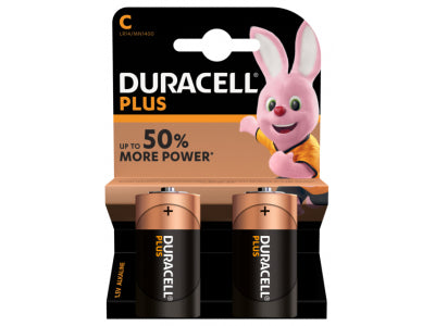 Duracell plus C (LR14/MN1400) duralock 2 pcs
