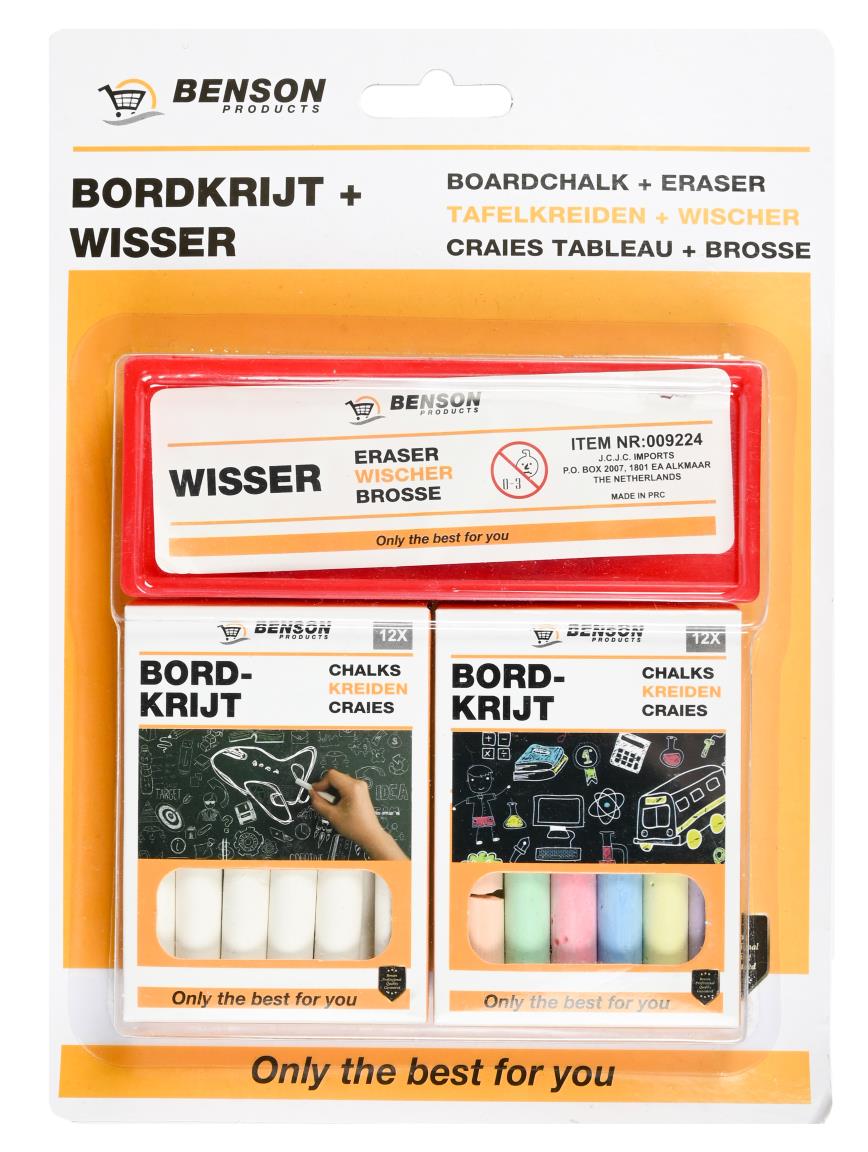 Craies tableau + brosse