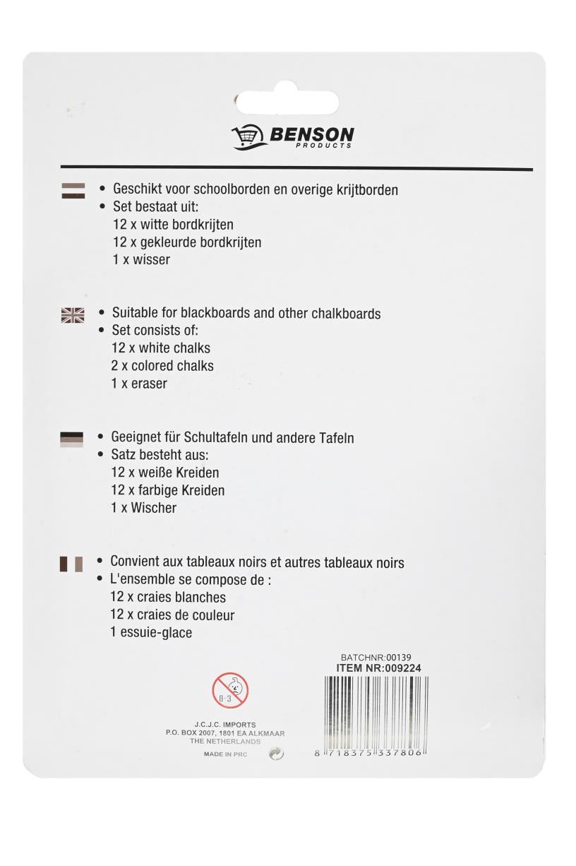 Craies tableau + brosse