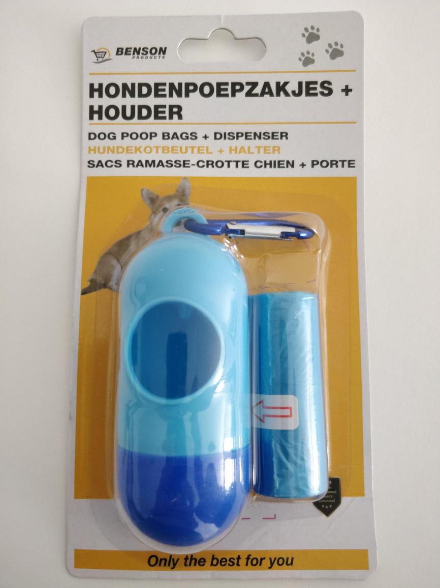 Hundekotbeutel + Halter Mix