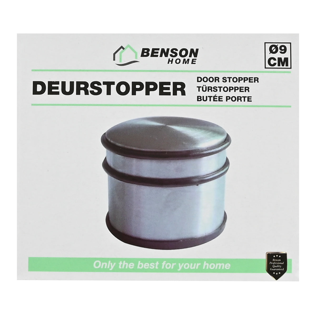 Türstopper ø9 cm aus Edelstahl