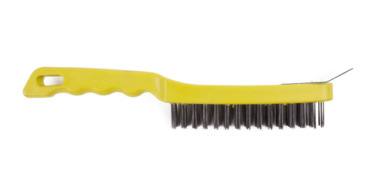 Brosse métallique avec grattoir BBQ profi