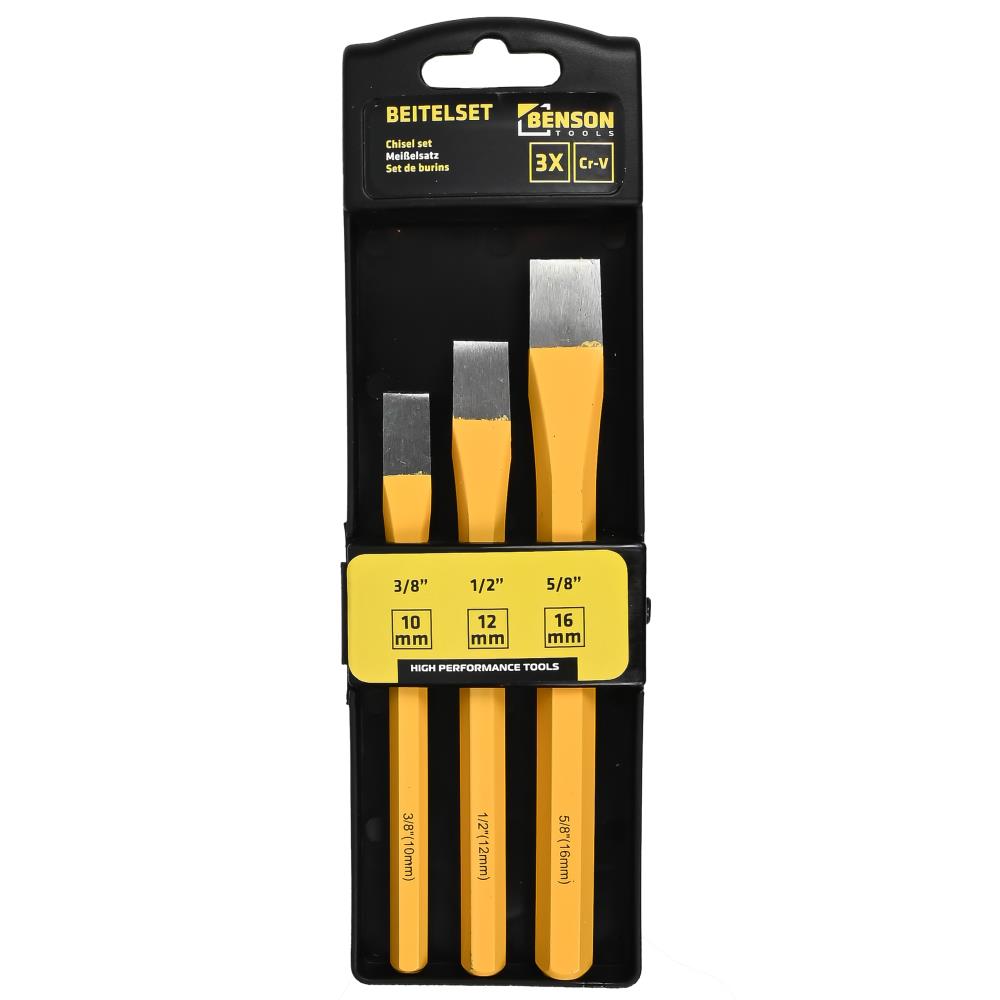 Chisel set 3 pcs Cr-V