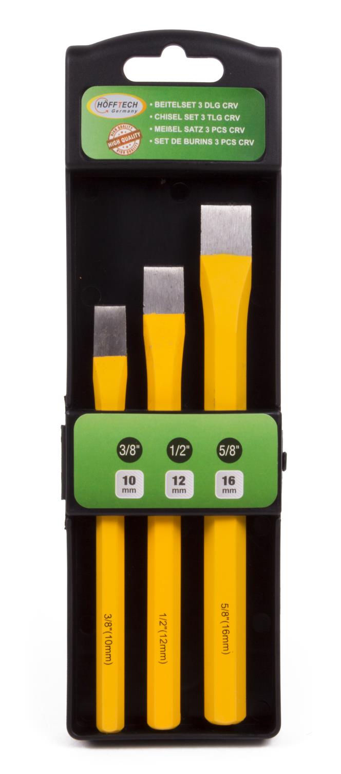 Chisel set 3 pcs Cr-V