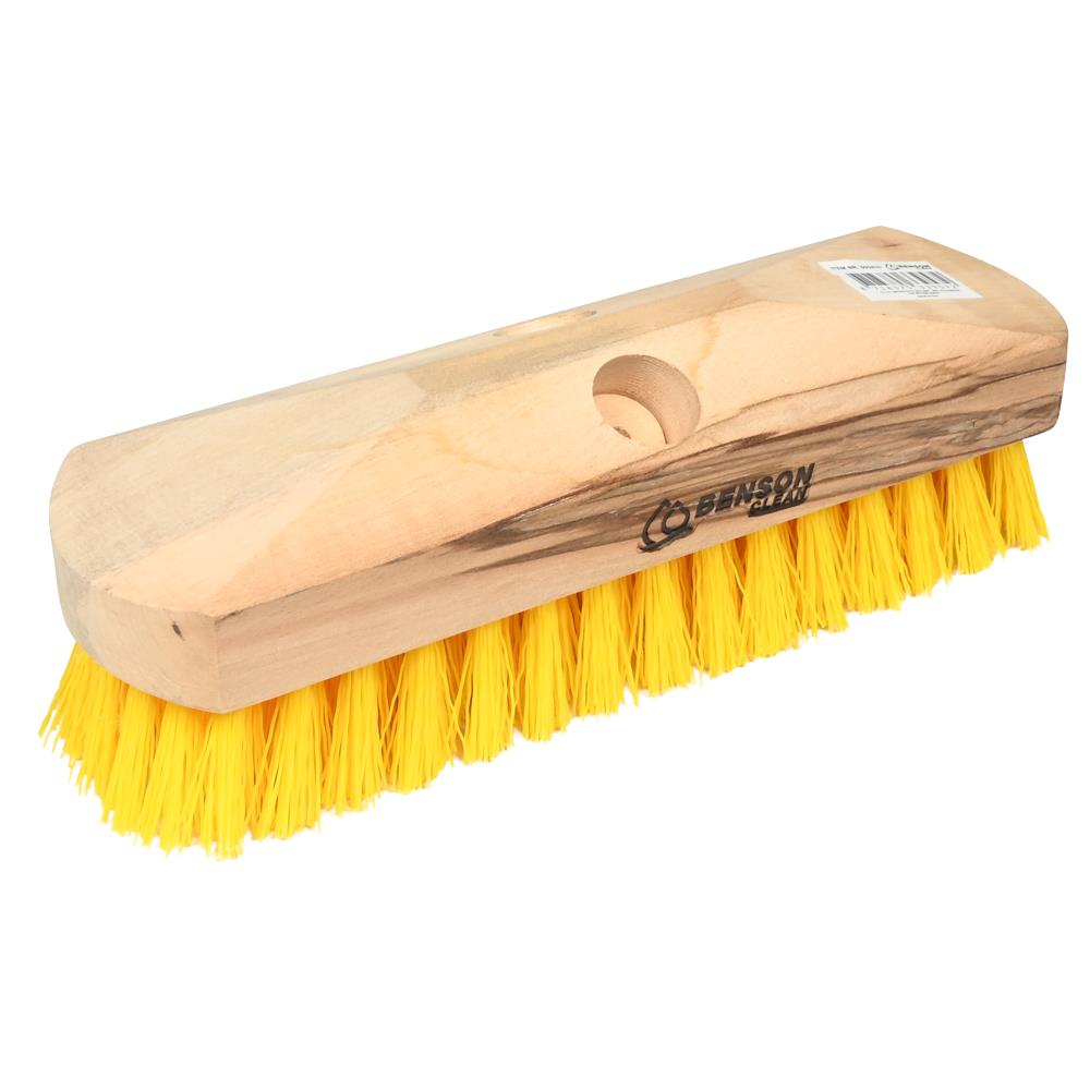 Scrubbing brush wood classic