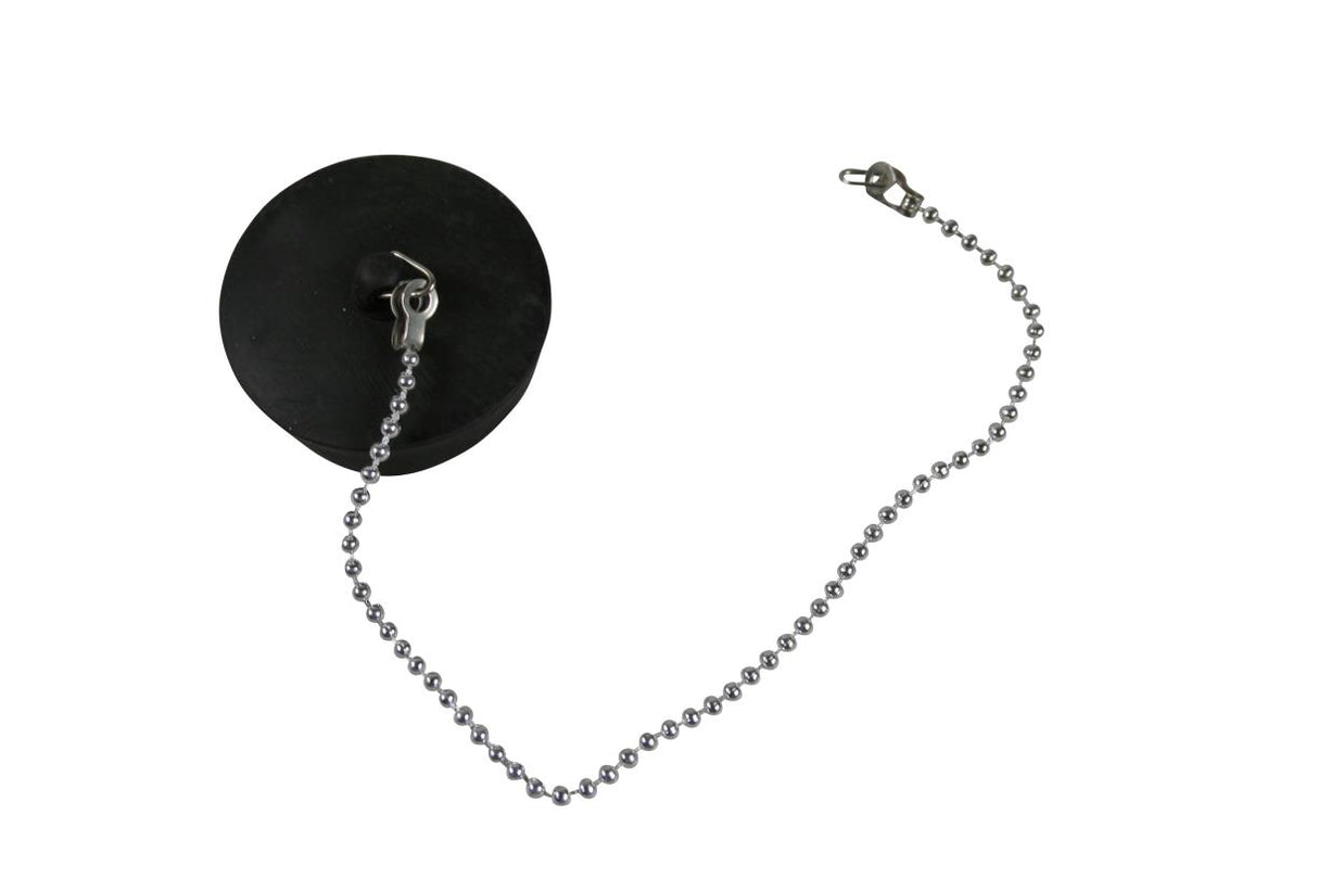 Gootsteendop 44 mm + ketting 25 cm