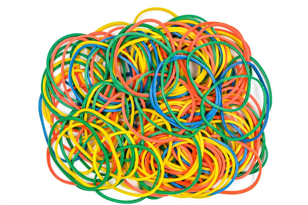 Des bandes de caoutchouc 50 g couleur