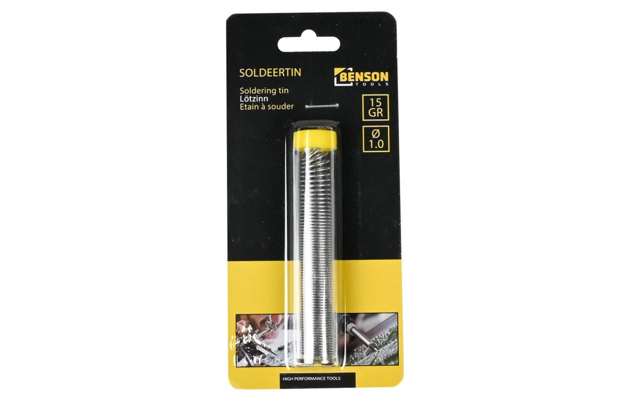 Soldeertin 15 gr ø1 mm