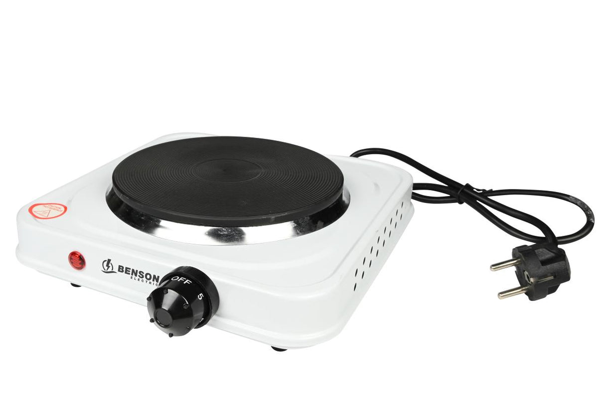Kochplatte einzeln weiss 1000W