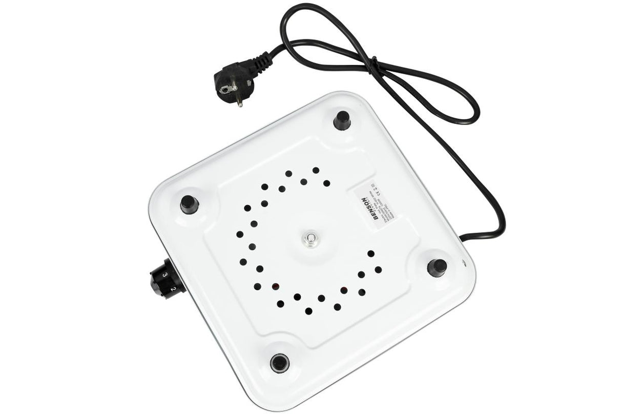Kochplatte einzeln weiss 1000W