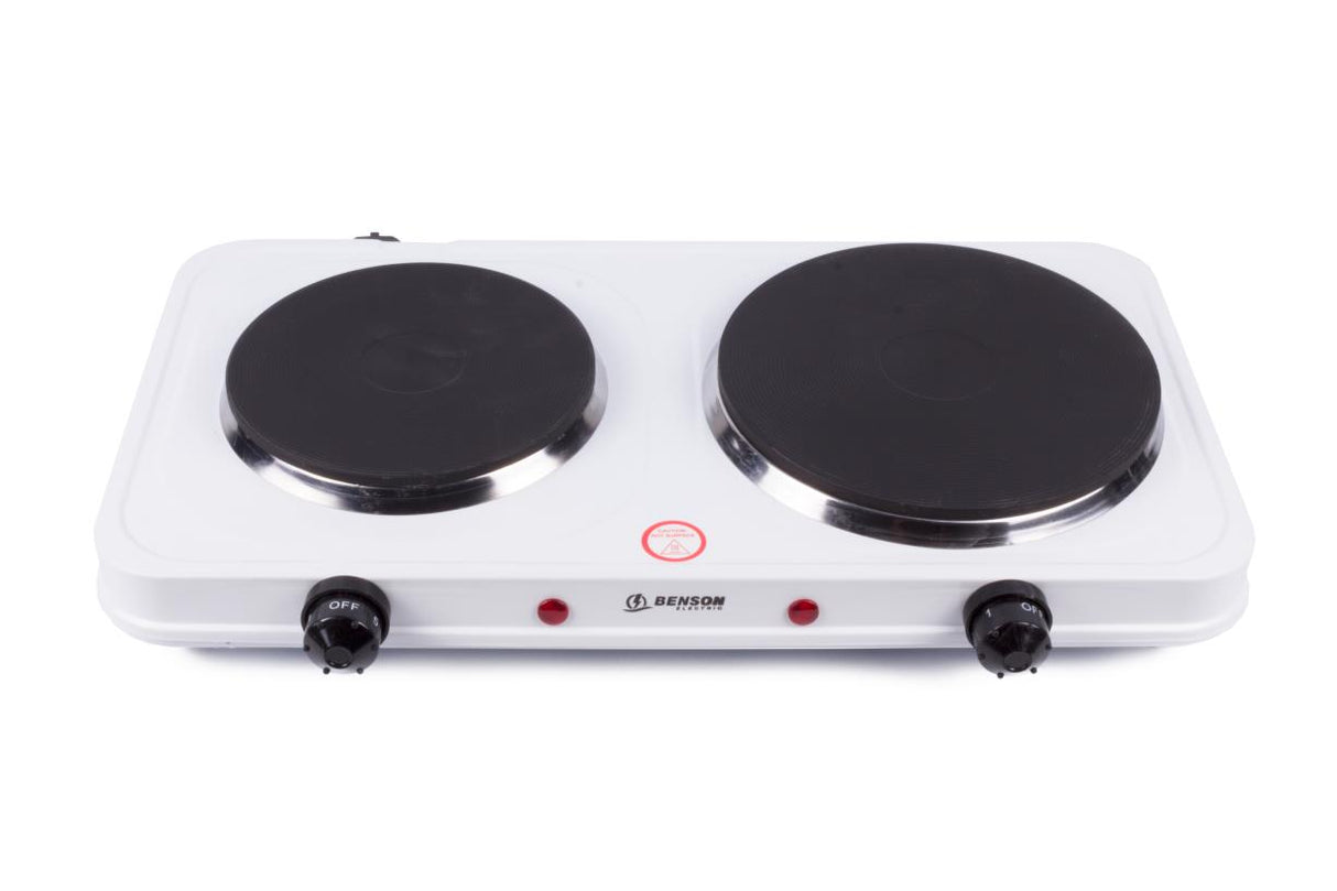 Kochplatte weiss doppelt 1000/1500W