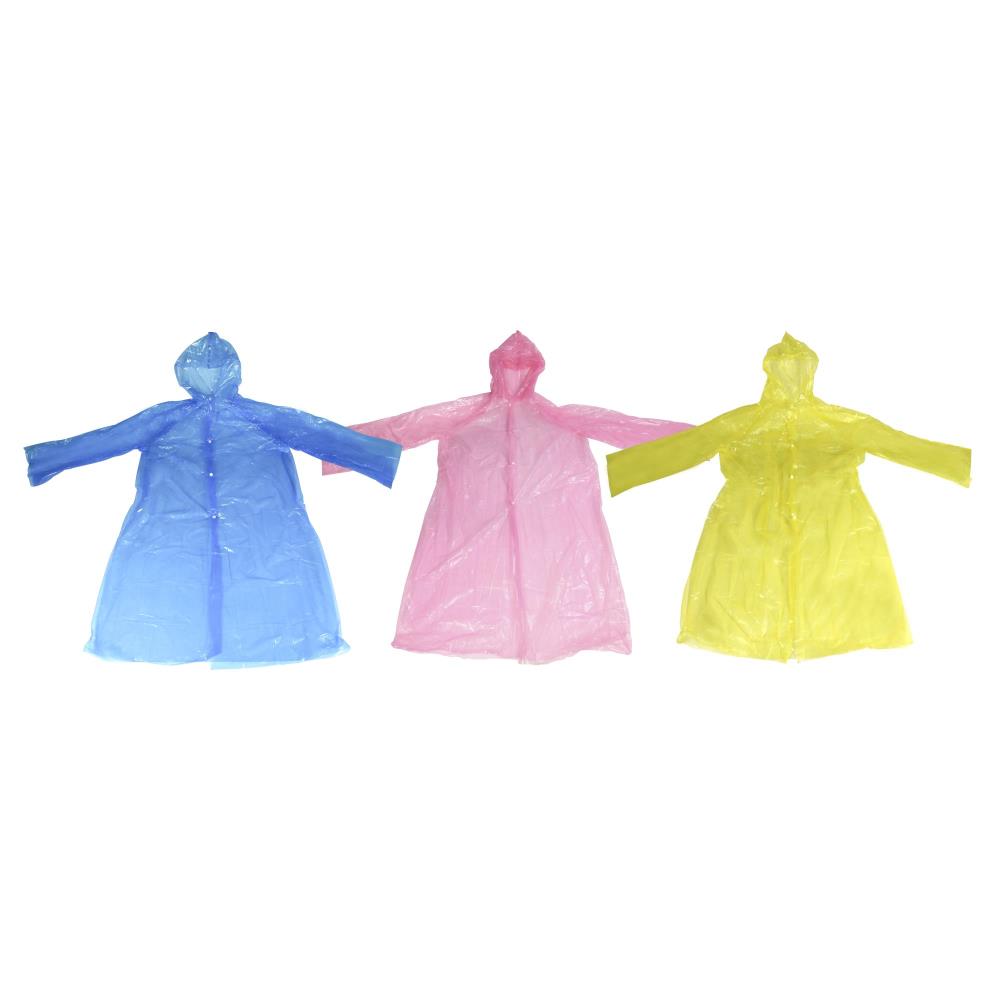 Raincoat long disposable mix