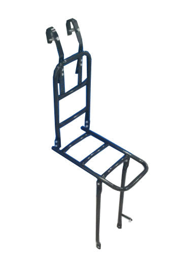 Bike front carrier 24"/ 28" + support black