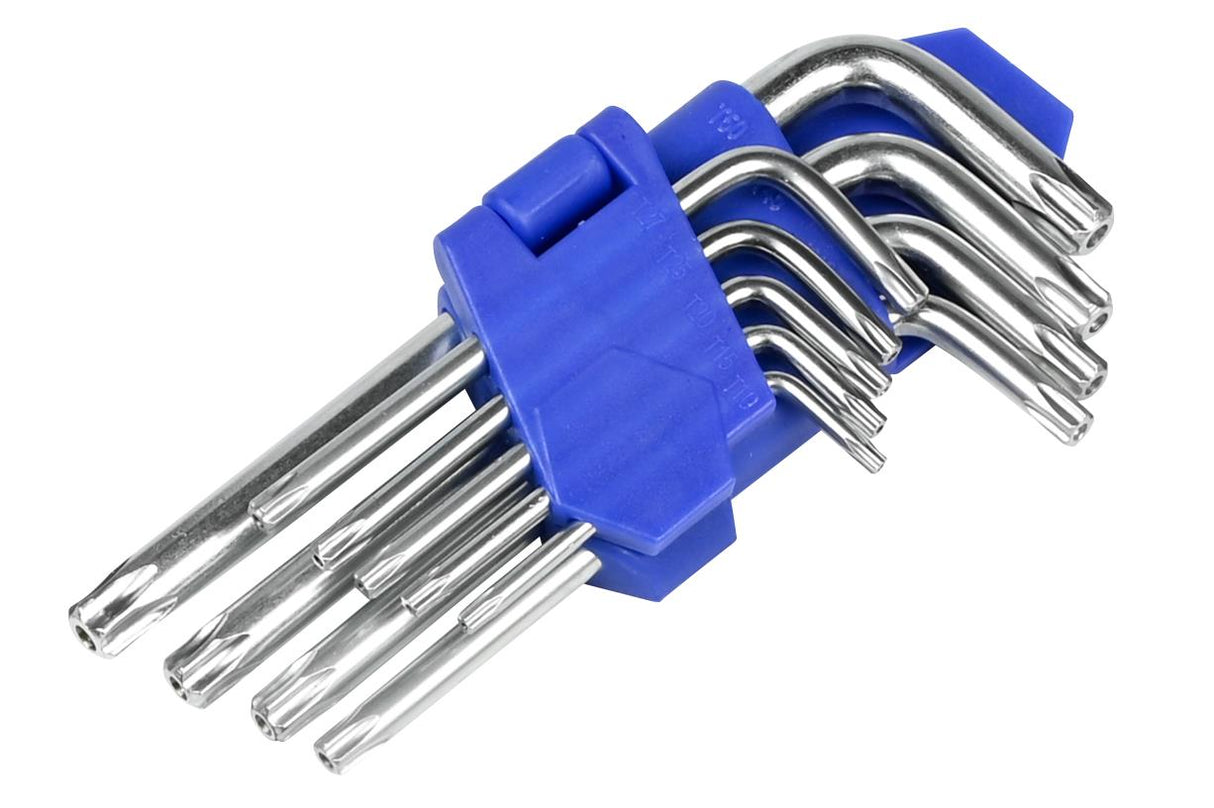 Torx wrench set short 9 pcs profi