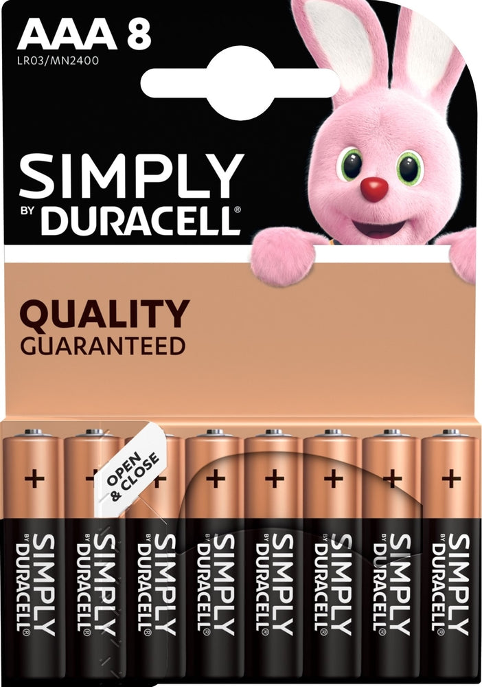 Duracell plus AAA 8 pcs