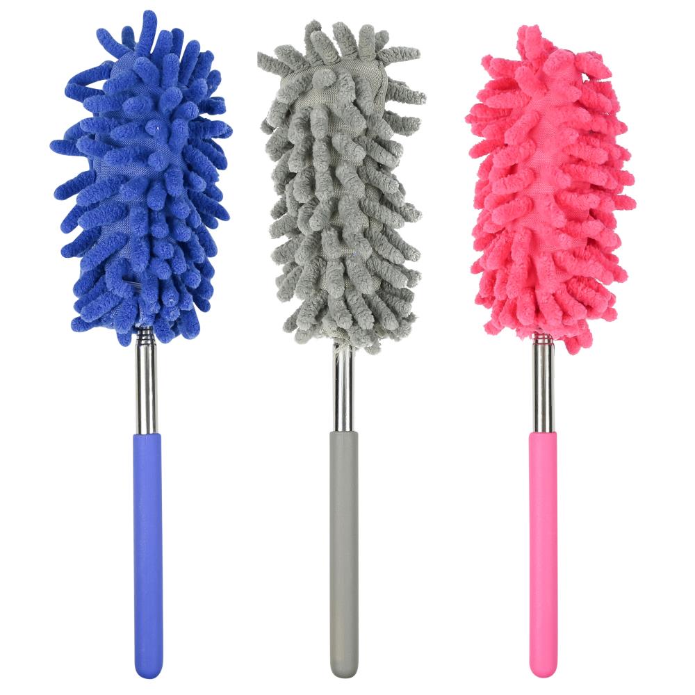 Stoffer microvezel telescopisch mini