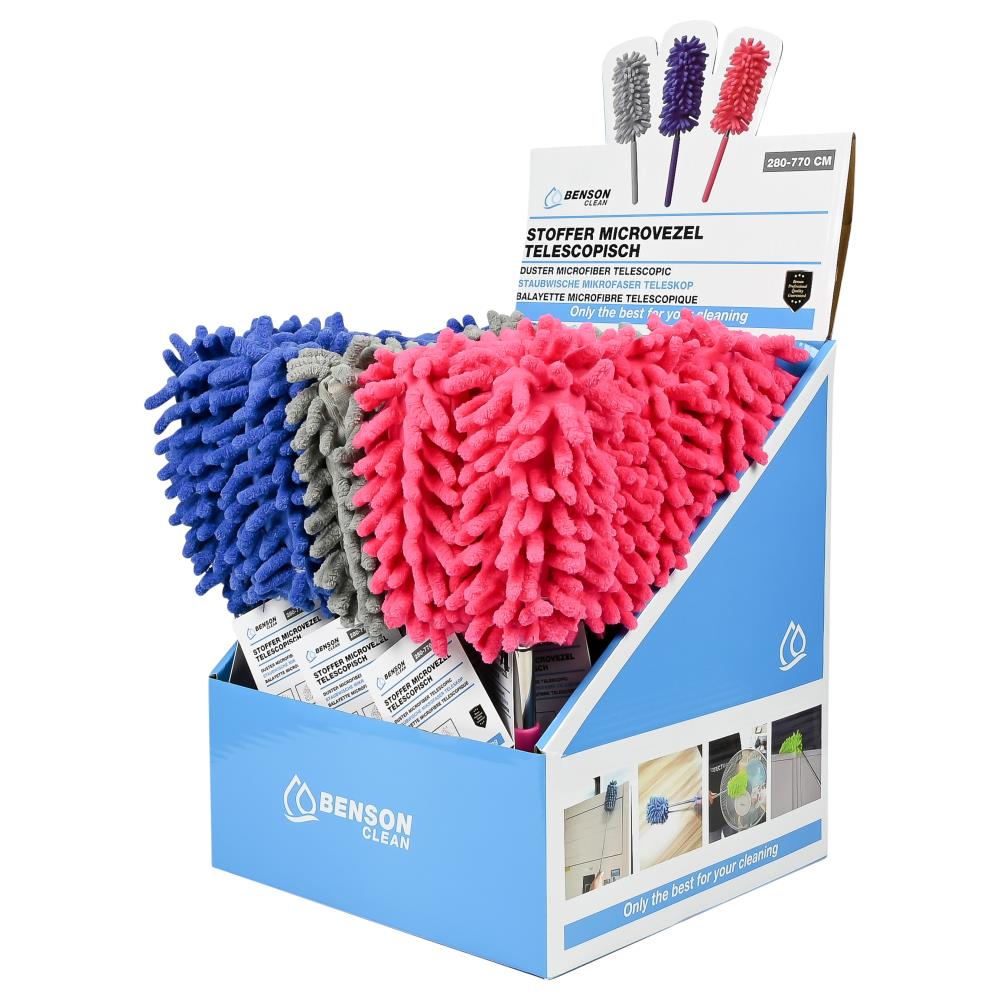 Stoffer microvezel telescopisch mini