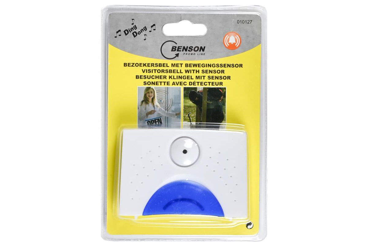 Visitorsbell with sensor