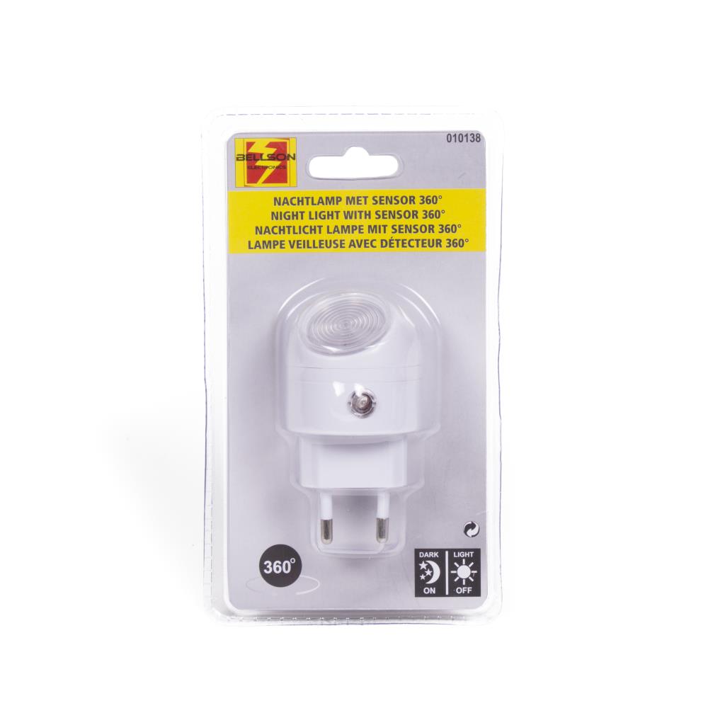 Night light with sensor 360° rotatable