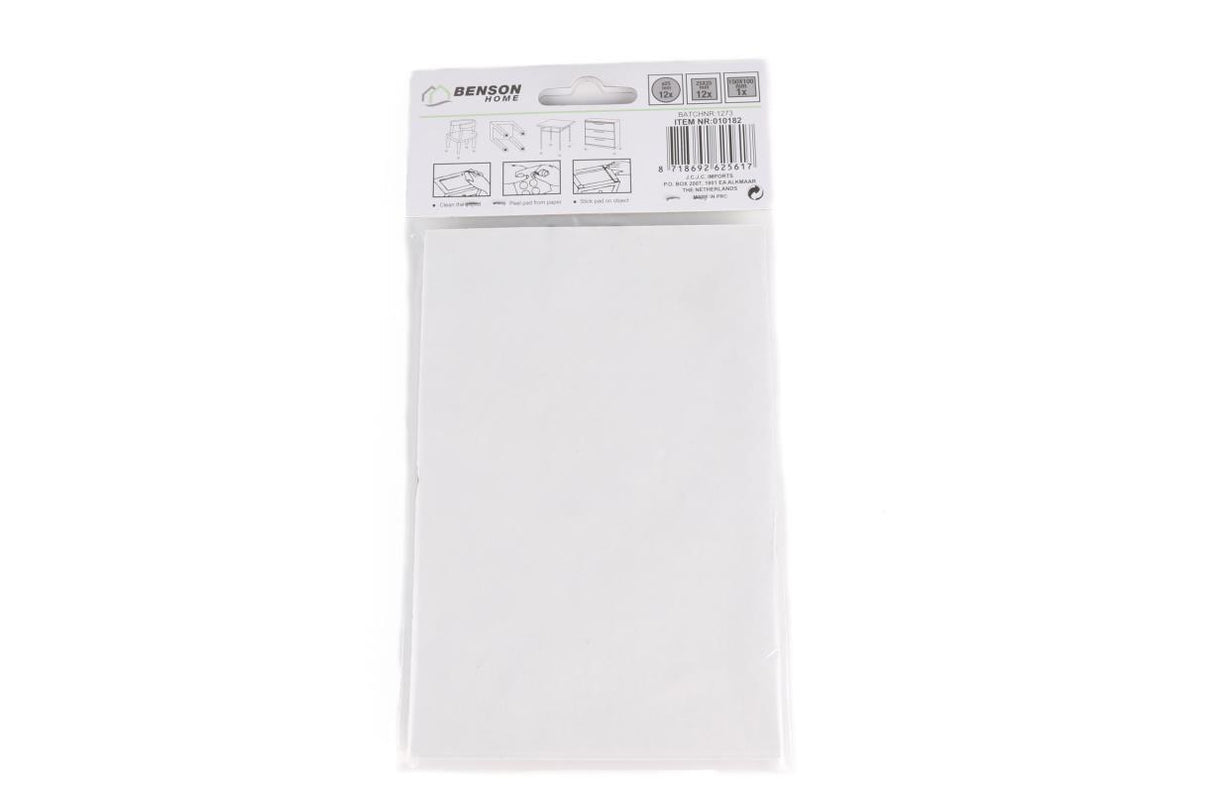 Anti-scratch felt 25 pcs grey