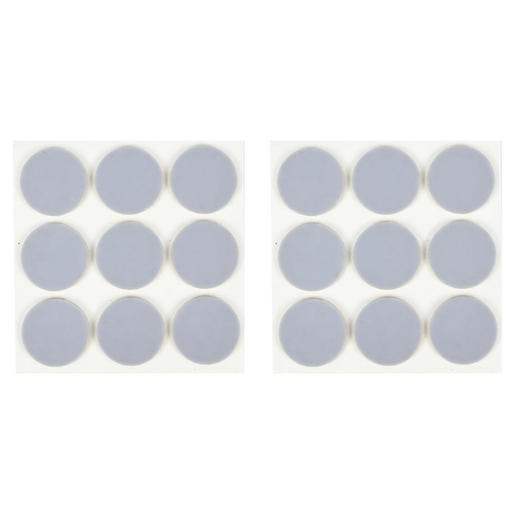Patins anti-rayure PE 18 pcs ø25 mm