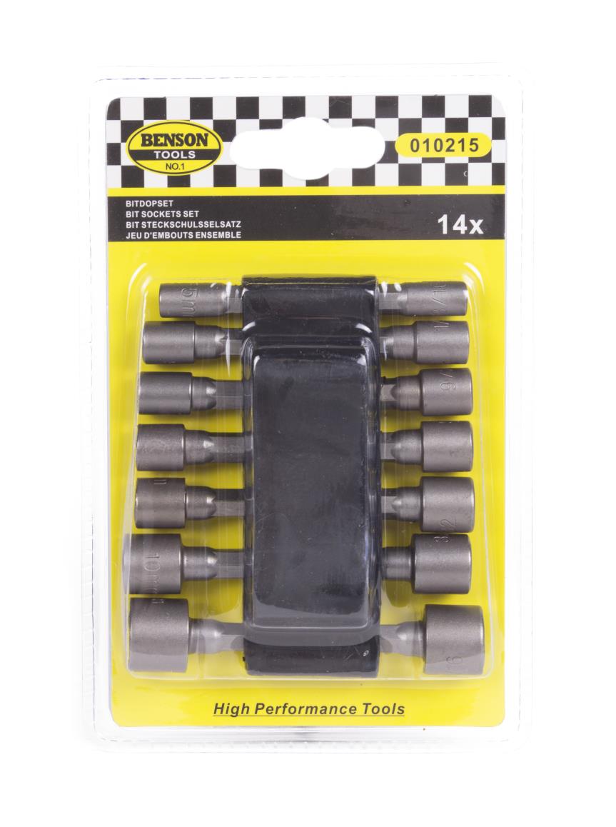 Bits - socket set 14 pcs