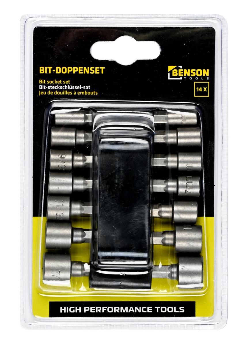 Bits - socket set 14 pcs