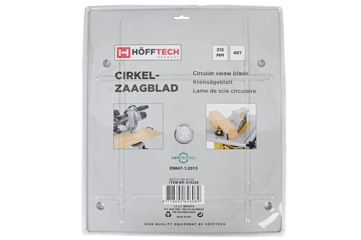 Circular saw blade 315 x 48 t