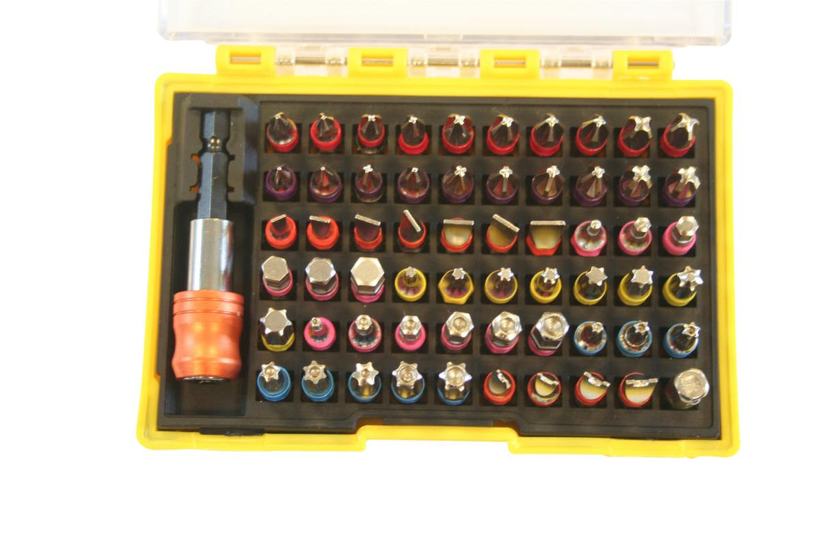 Bit set 61 pcs quick release profi