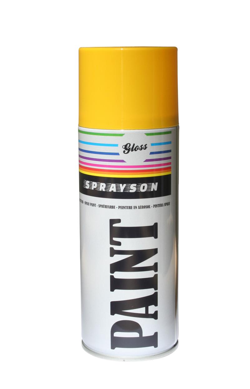 Spray paint 400 ml RAL1021 HG yellow