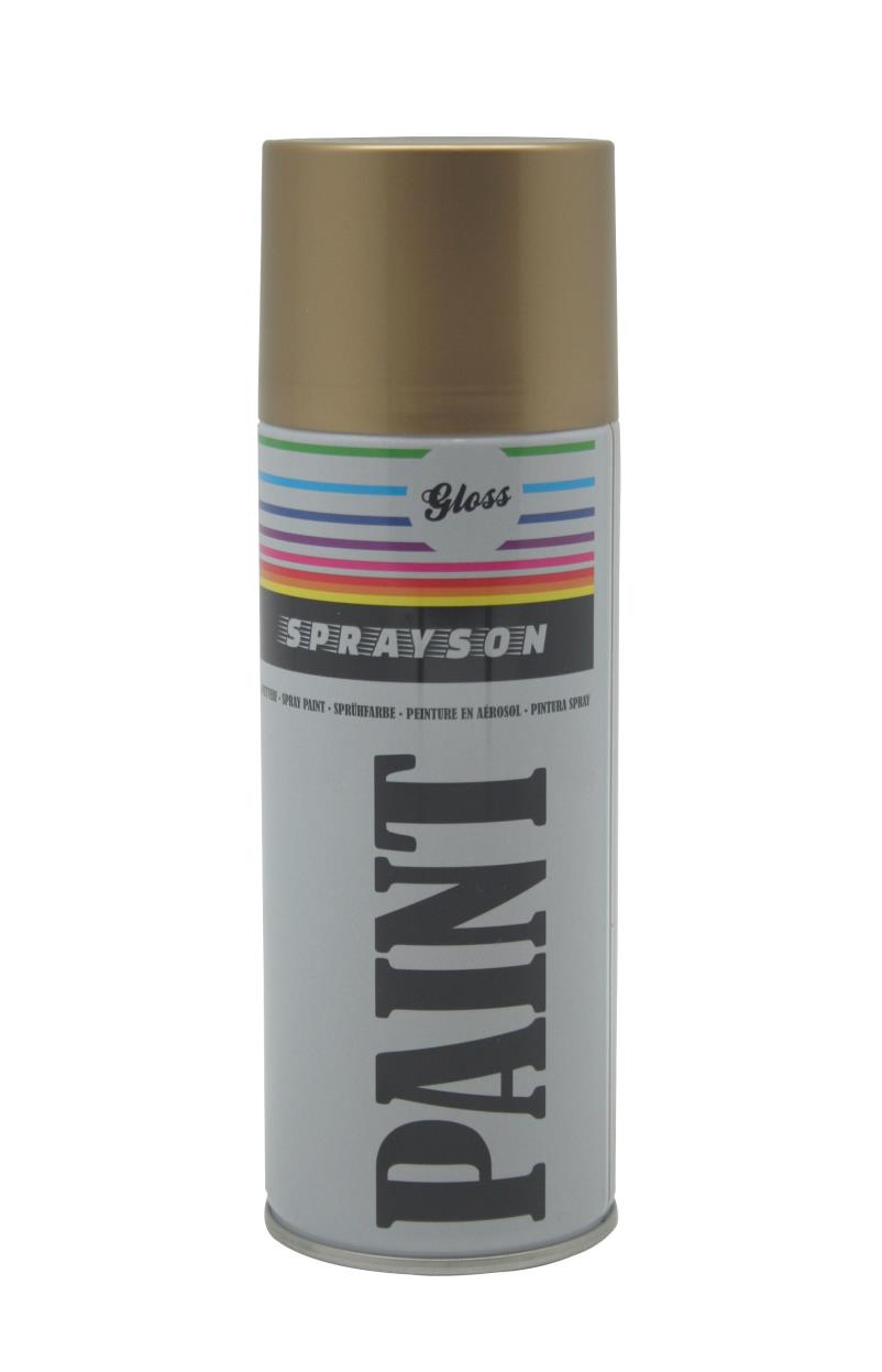 Spray paint 400 ml gold