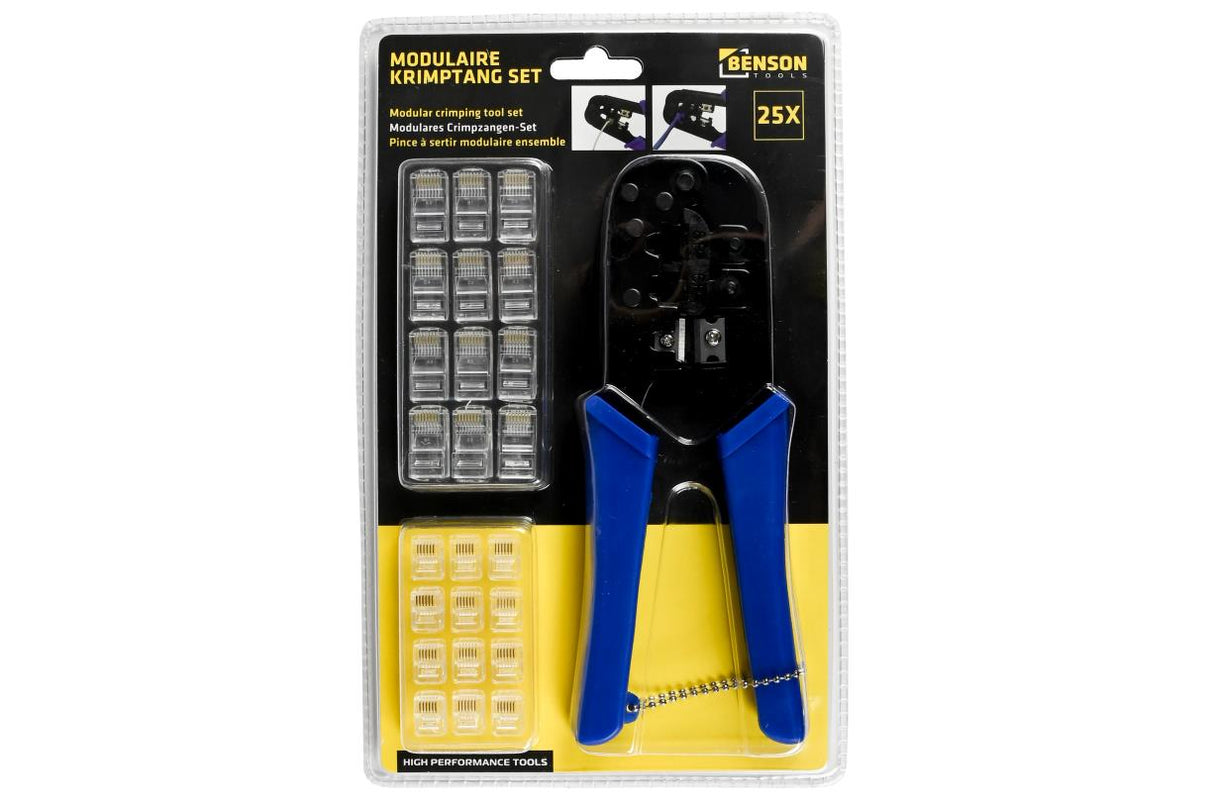 Modular crimping tool set 25 pcs