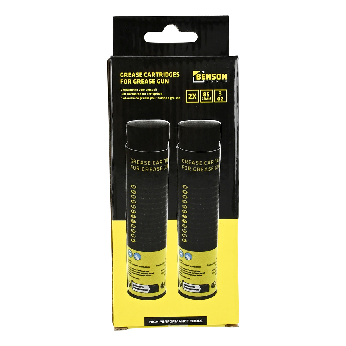 Grease cartridges for grease gun 85 grams 2 pcs