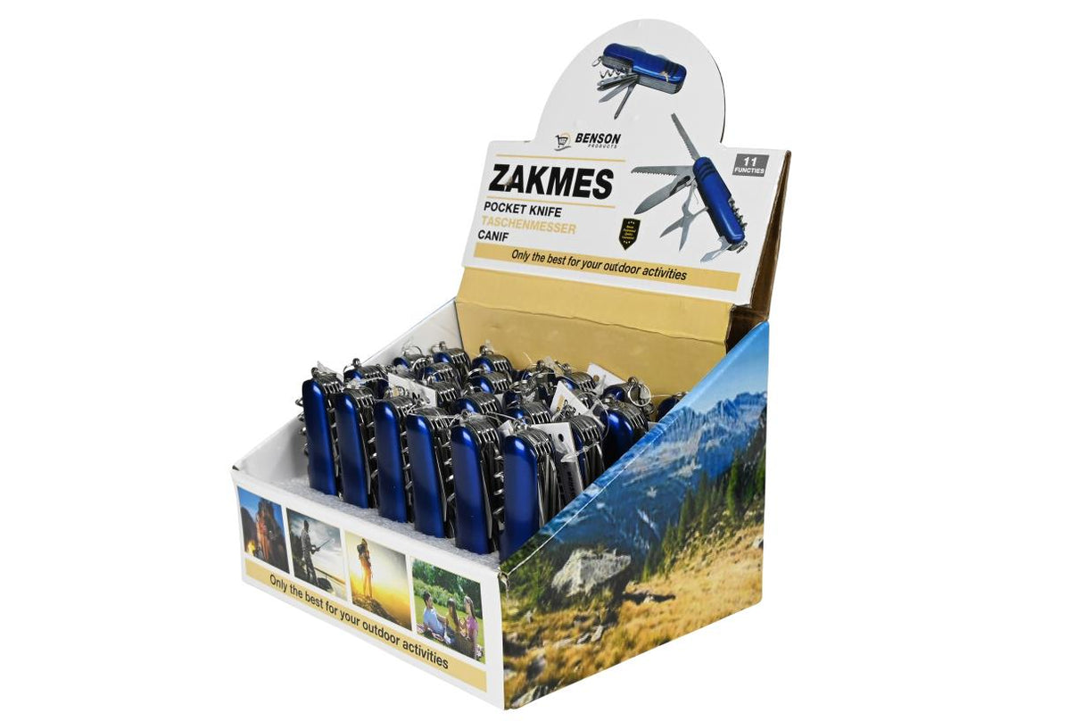 Taschenmesser Werbung display