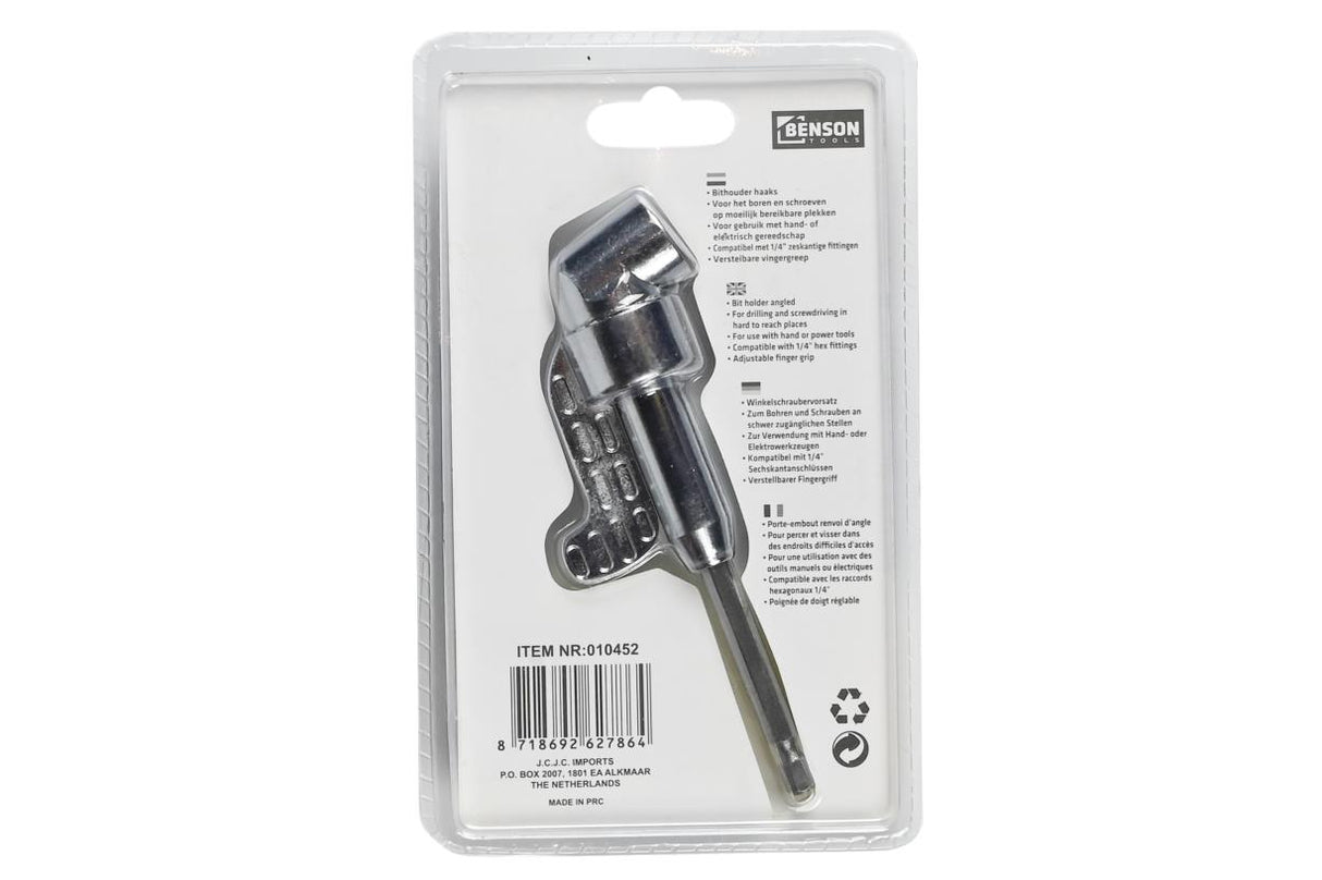 Angled bit holder