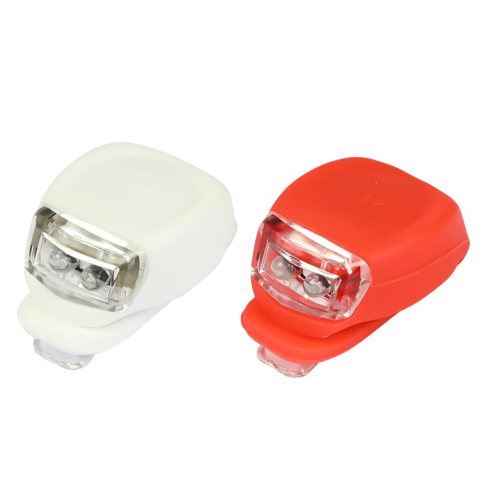 Bike light LED 2 pcs silicone