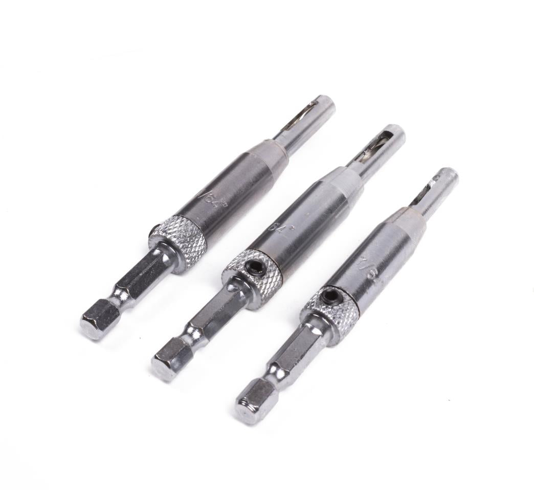 Drill set for hinge 3 pcs