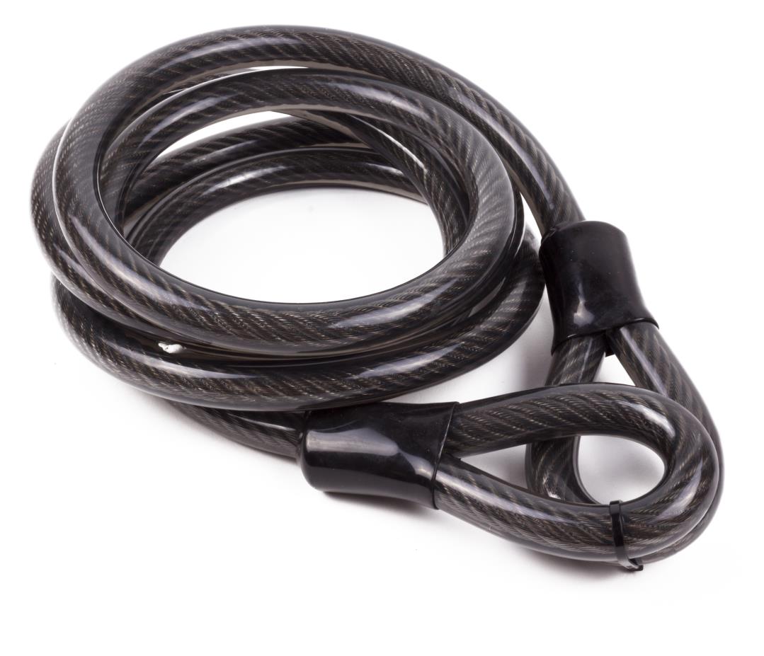 Steel rope isolated 20 mm x 3 m