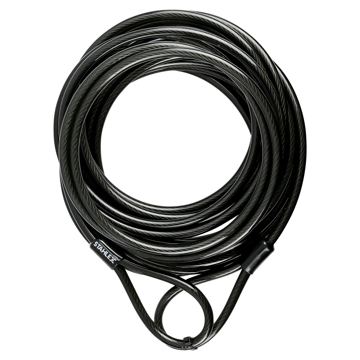 Drahtseil mit Schlaufen Stahl 8 mm x 10 m