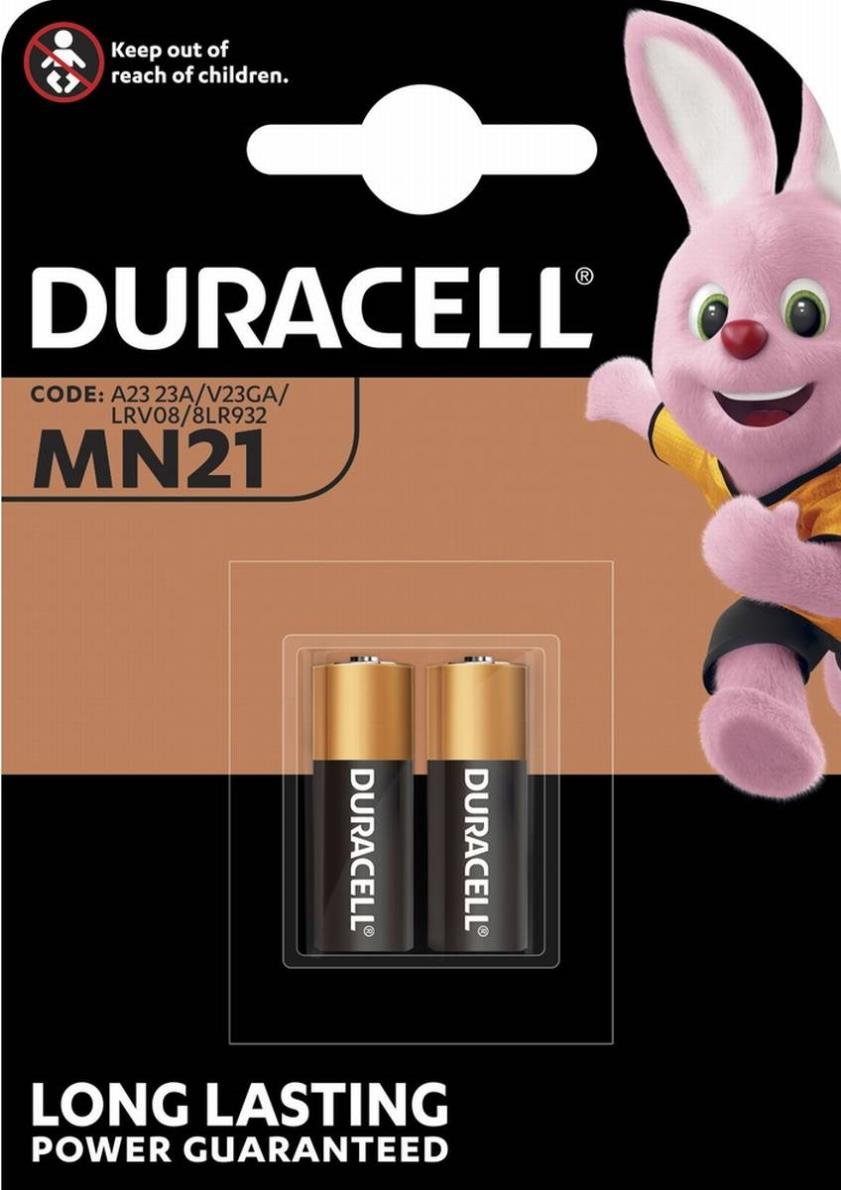 Duracell Alkaline MN21 A23 12V 2-tlg