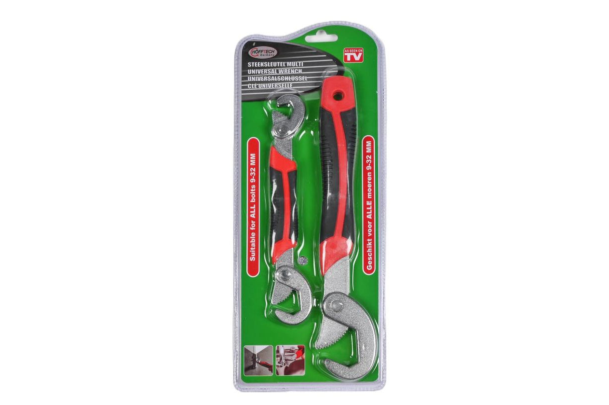 Steeksleutel multi 2 dlg 9-32 mm
