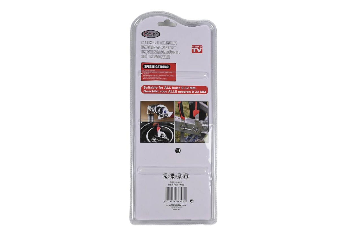 Steeksleutel multi 2 dlg 9-32 mm