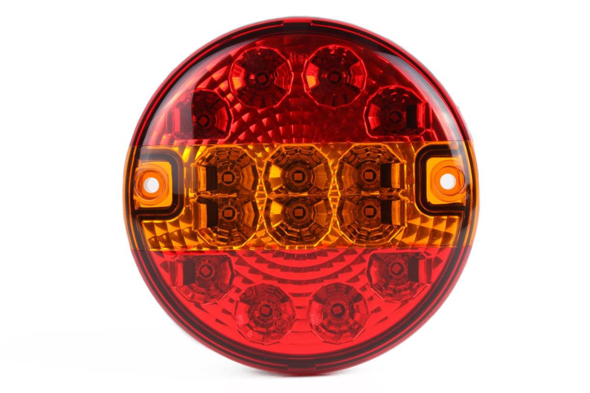 Feu arrière camion rond LED 140 mm