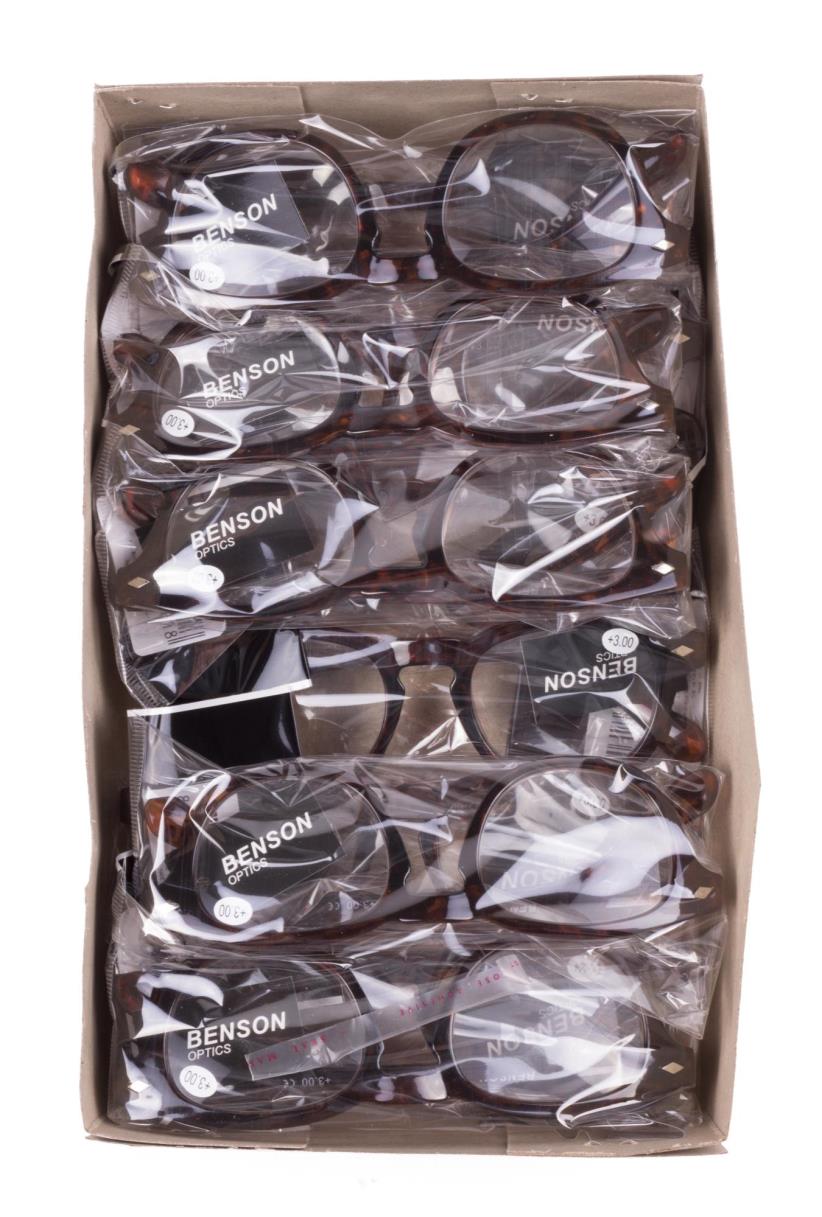 Leesbril vancouver demi brown +1.00
