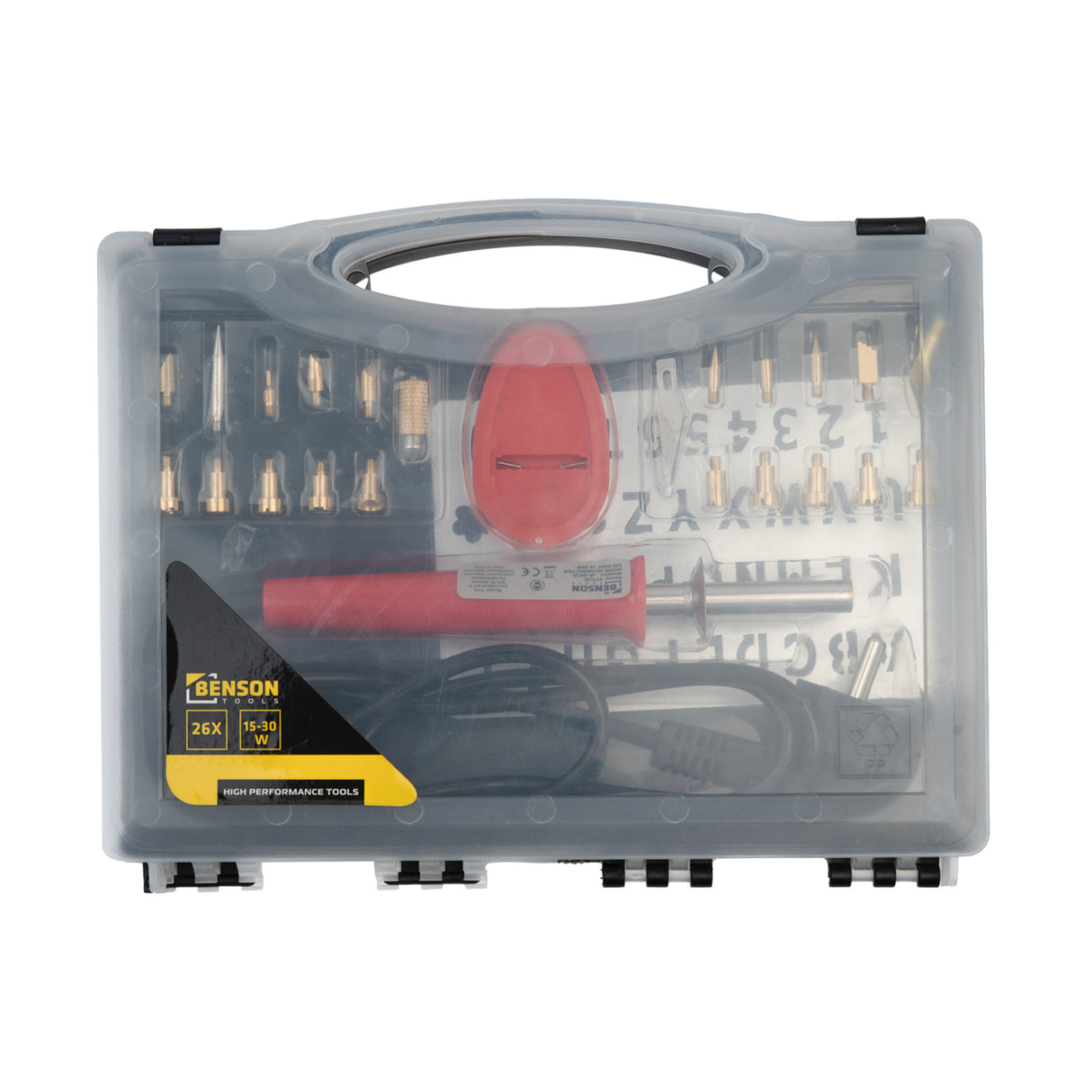 Kit de pyrogravure / fer à souder 15-30W 26 pcs