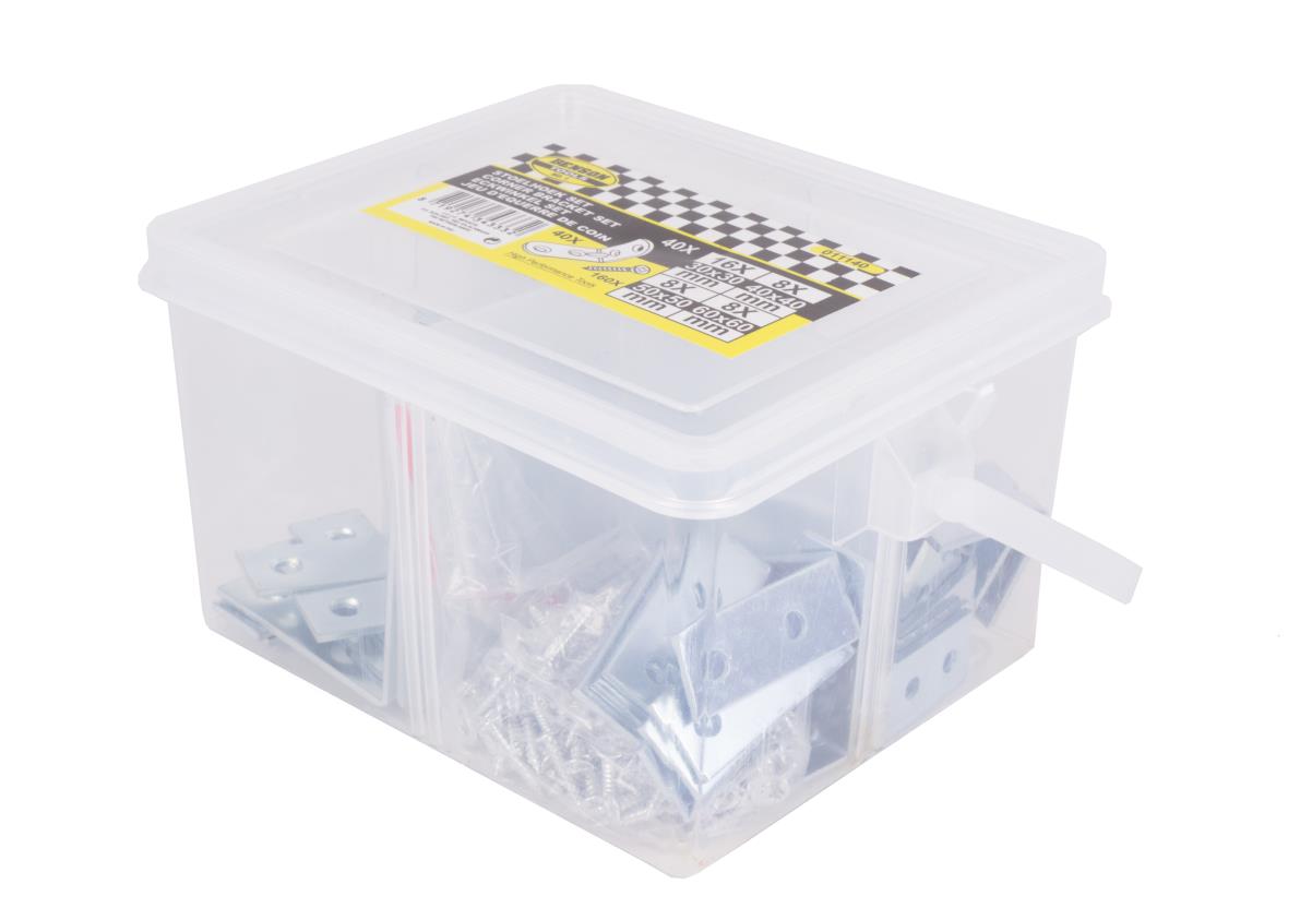 Corner bracket set 40 pcs