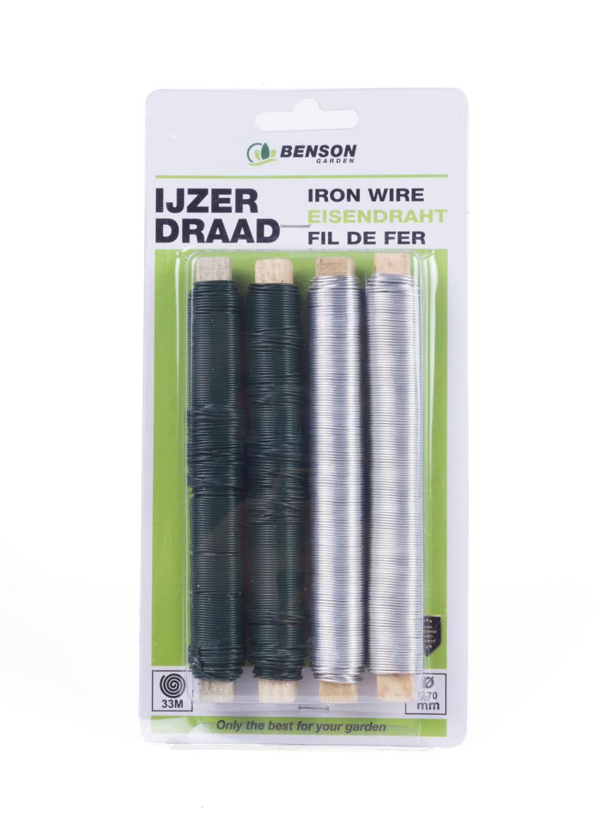 Iron wire 4 pcs 0.70 mm x 30 m