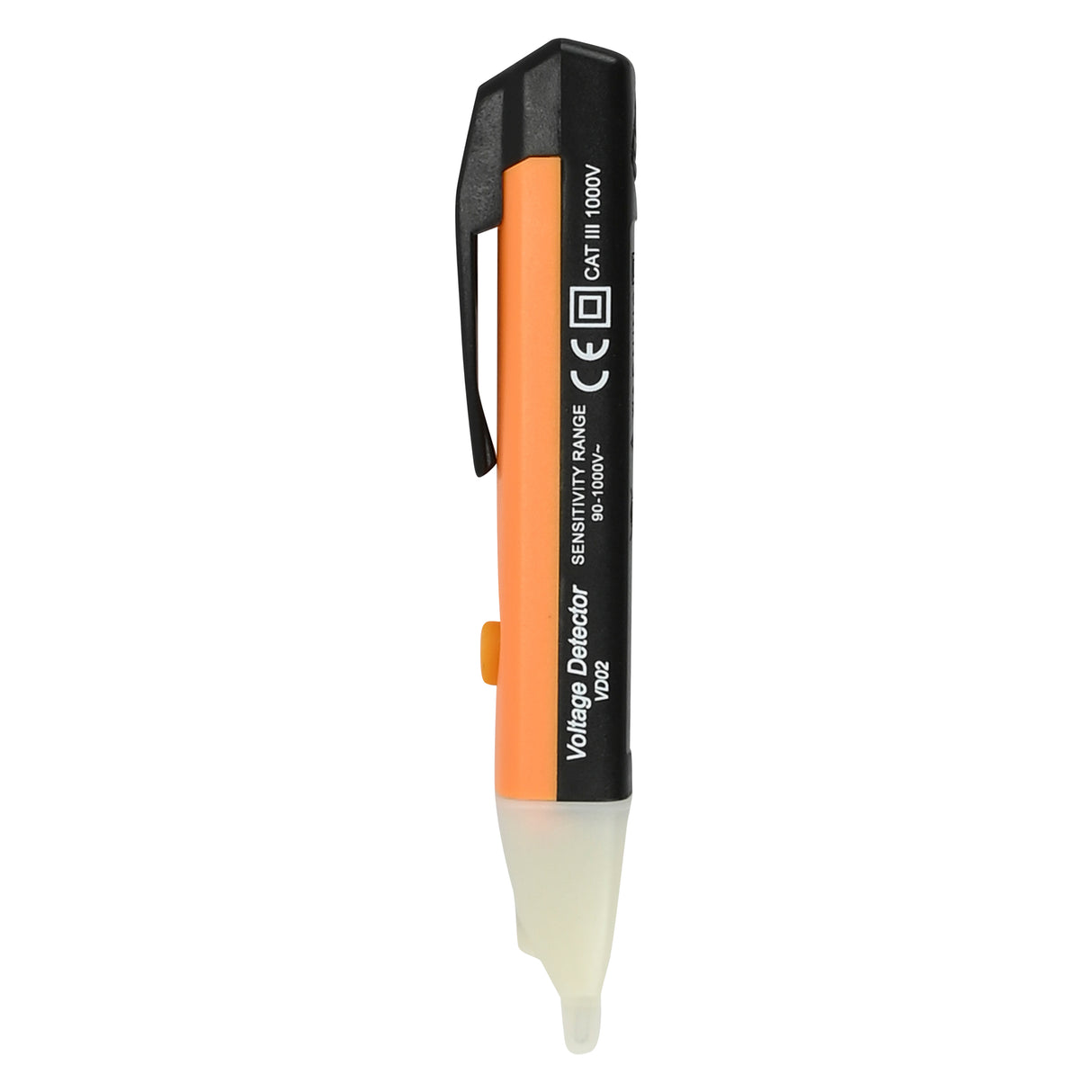 Non-conductive voltage tester with LED