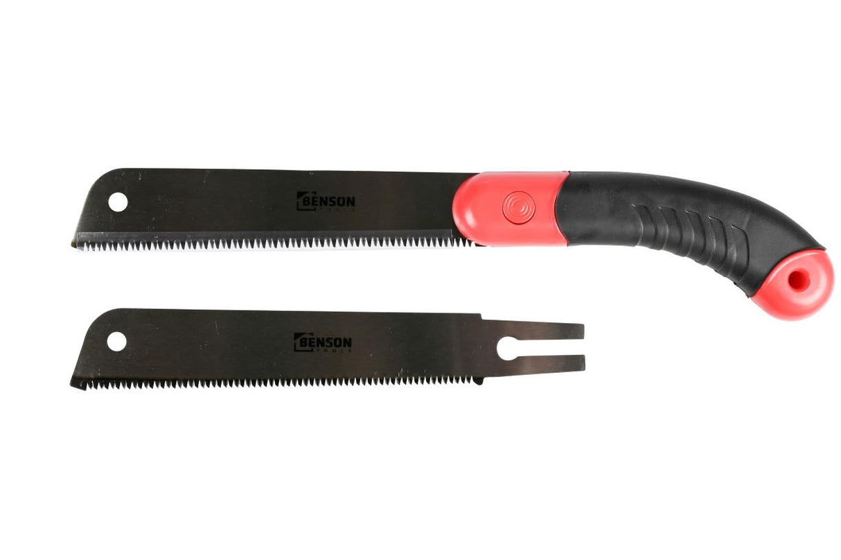 Japanese pull saw with 2 saw blades 170 mm