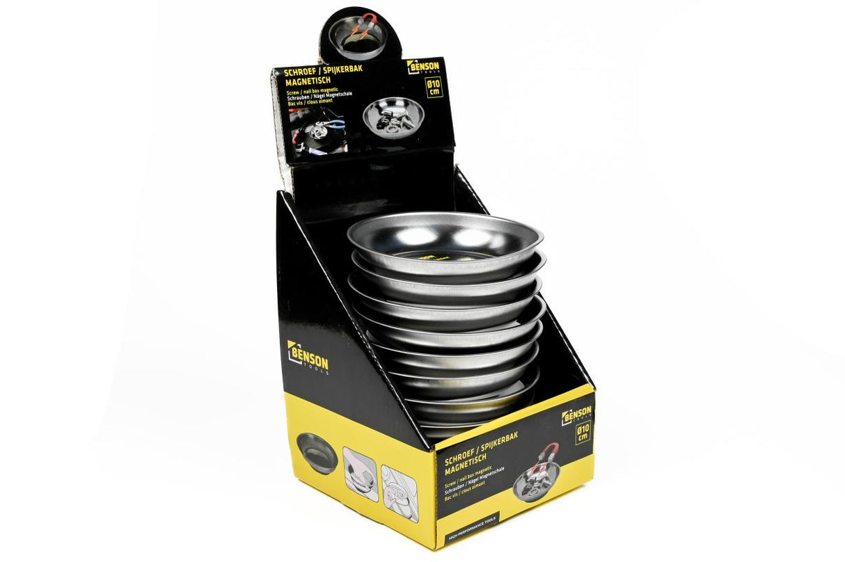 Schroef-/ spijkerbak magnetisch 10 cm display